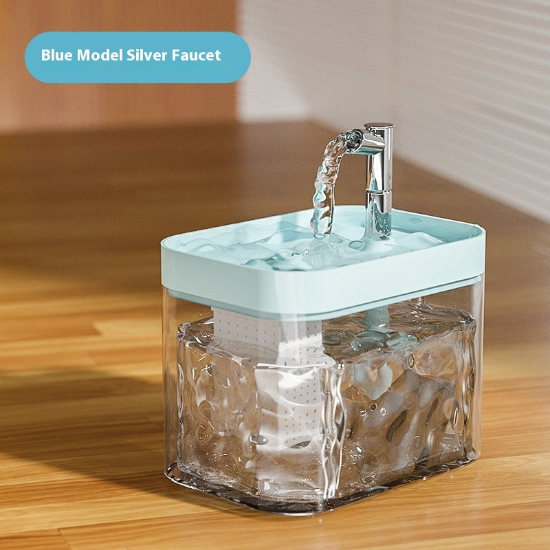 Automatic Cat Water Fountain with Circulation Flow