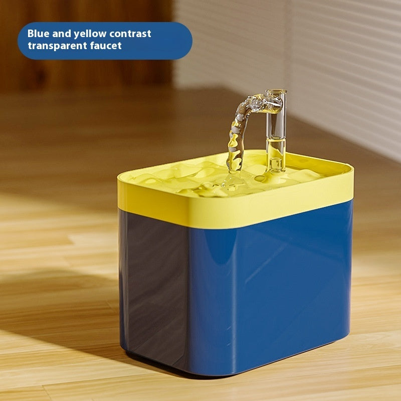 Automatic Cat Water Fountain with Circulation Flow
