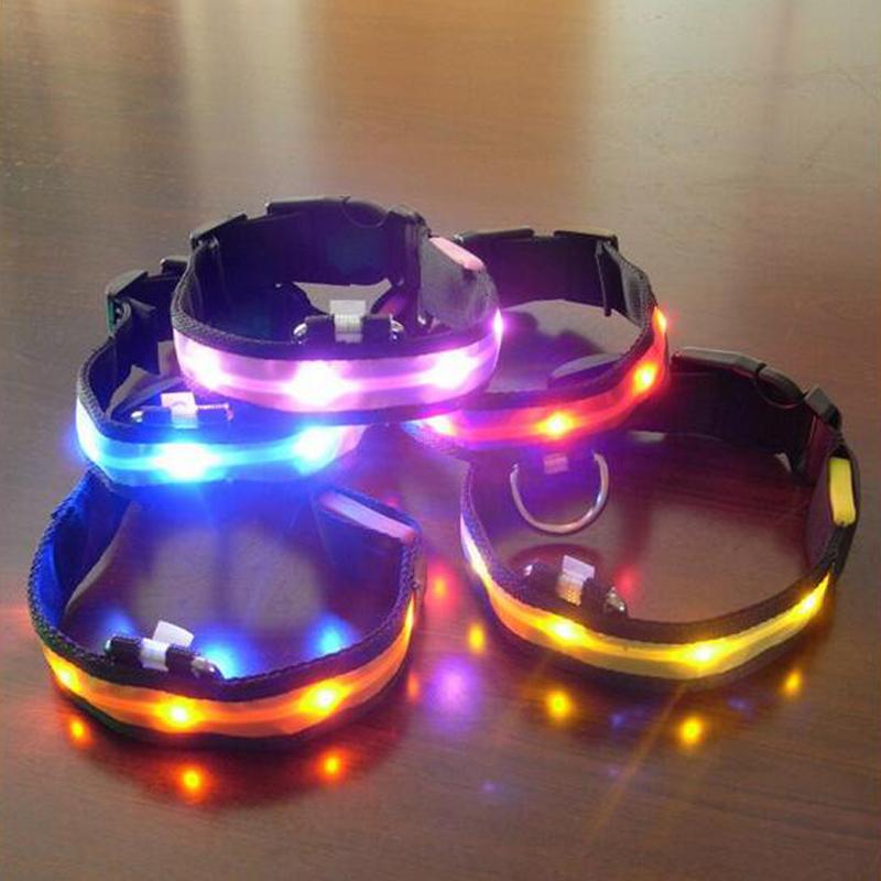 Bright LED Dog Collar – Keep Your Pup Safe