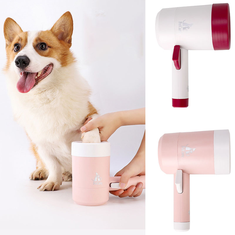 Dog Paw Cleaner Cup – Soft Silicone Brush for Quick & Easy Pet Foot Cleaning