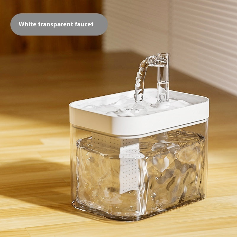 Automatic Cat Water Fountain with Circulation Flow