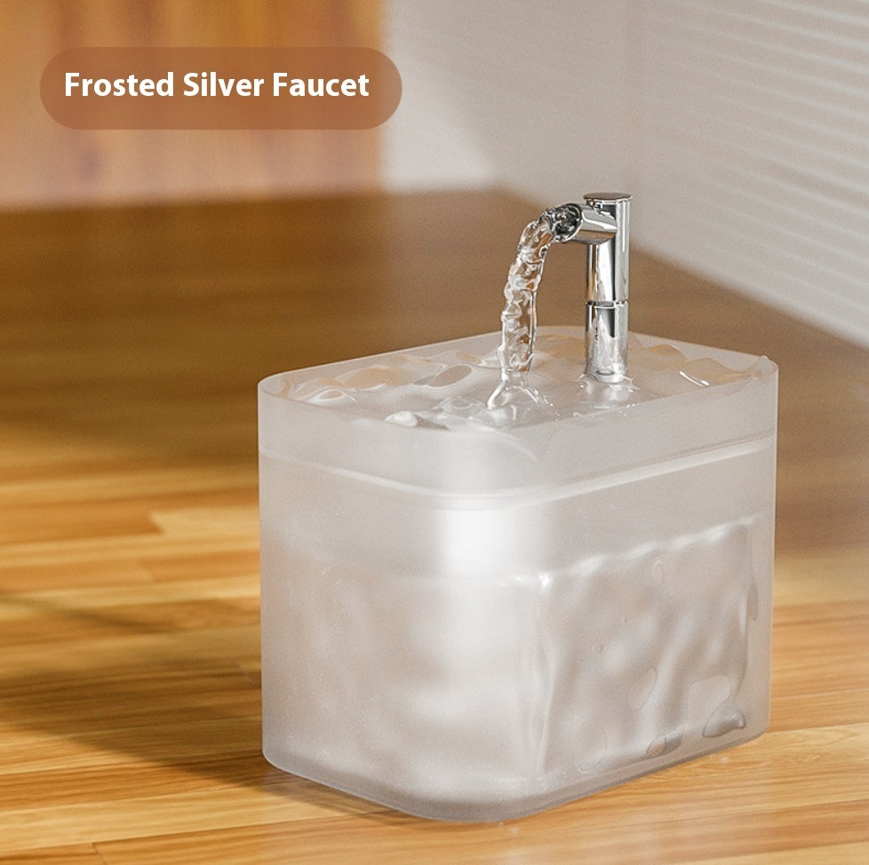 Automatic Cat Water Fountain with Circulation Flow
