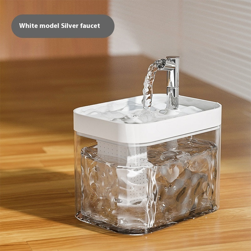 Automatic Cat Water Fountain with Circulation Flow