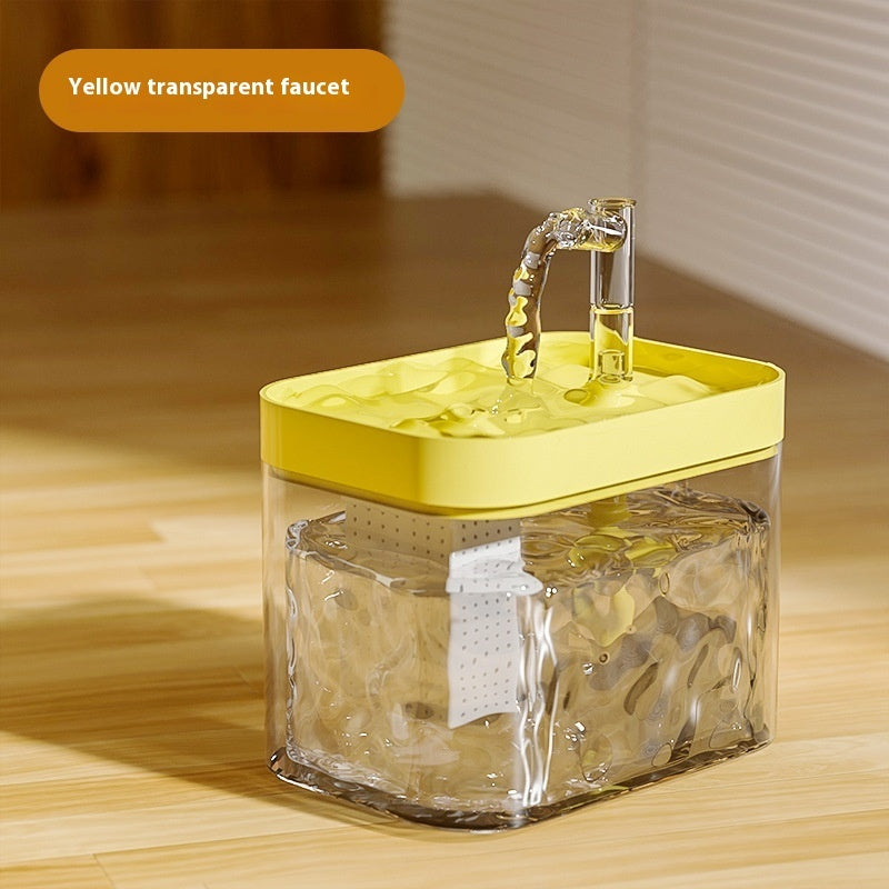 Automatic Cat Water Fountain with Circulation Flow