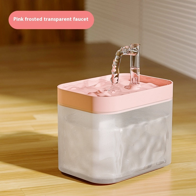 Automatic Cat Water Fountain with Circulation Flow