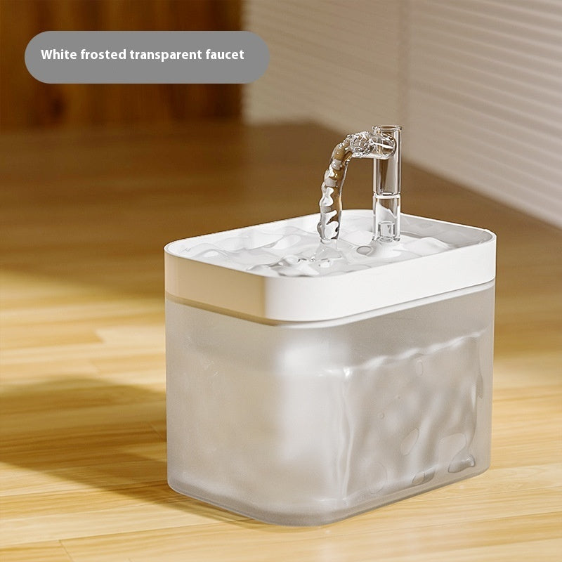 Automatic Cat Water Fountain with Circulation Flow