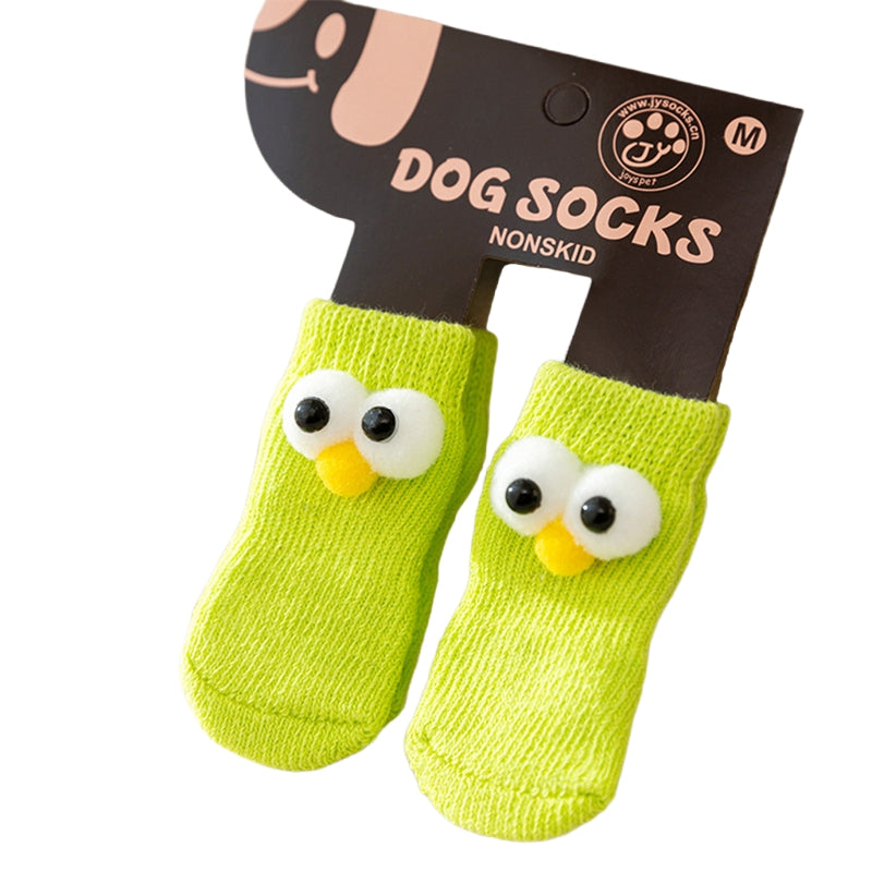 Cute Anti-Slip Pet Socks for Dogs & Cats