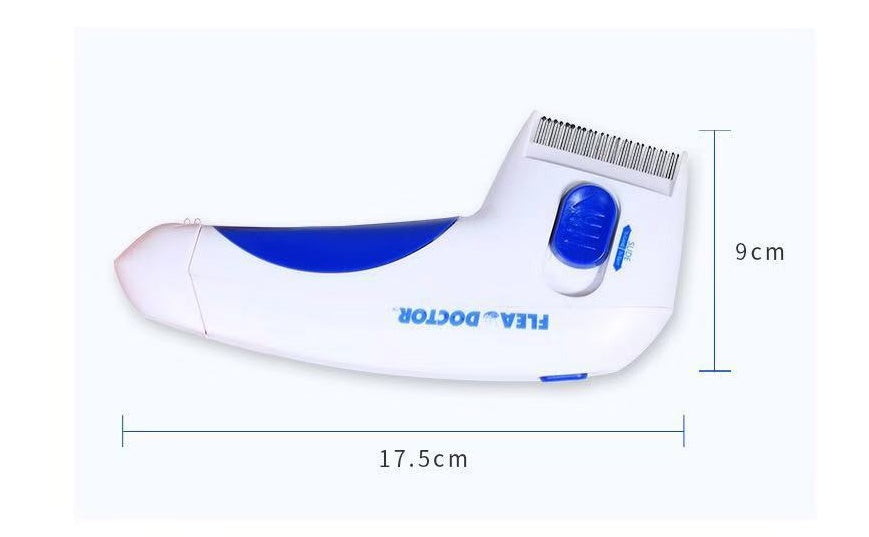 Electric Pet Flea & Lice Comb – Safe & Effective Hair Cleaning Tool