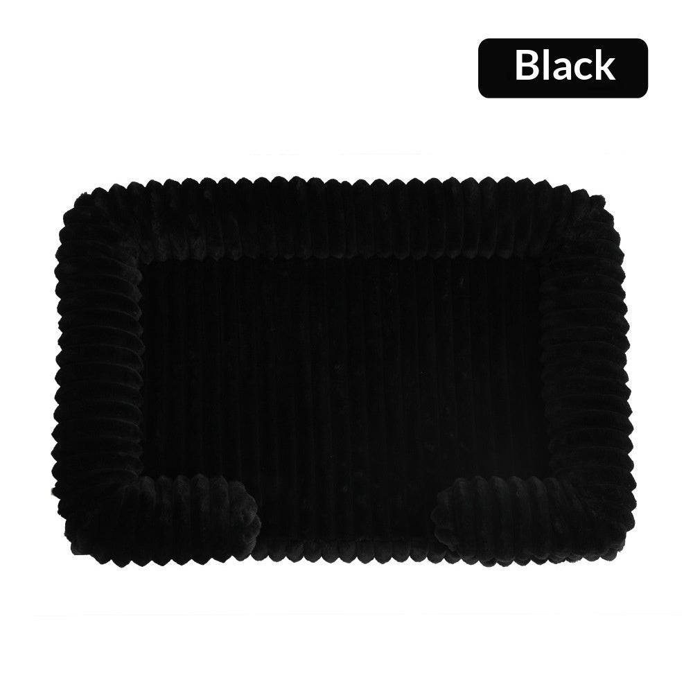 Orthopedic Dog & Cat Bed – Warm Plush Pet Mat for Ultimate Comfor