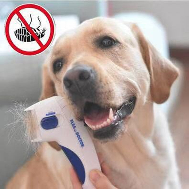 Electric Pet Flea & Lice Comb – Safe & Effective Hair Cleaning Tool