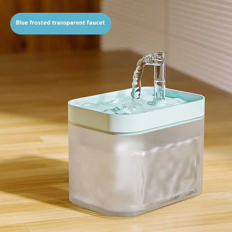 Automatic Cat Water Fountain with Circulation Flow