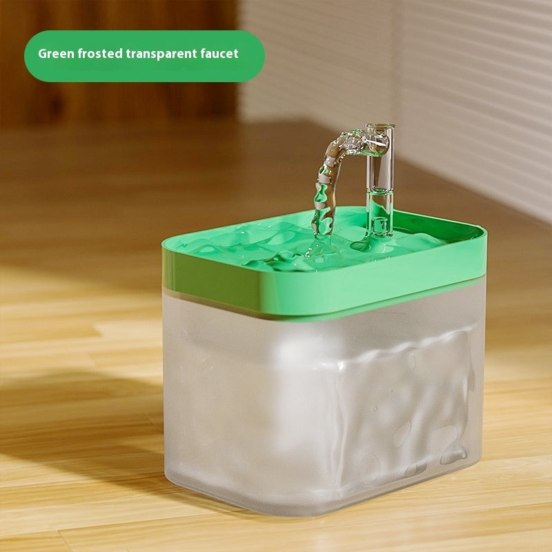Automatic Cat Water Fountain with Circulation Flow