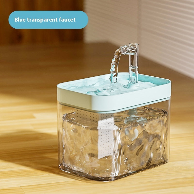 Automatic Cat Water Fountain with Circulation Flow