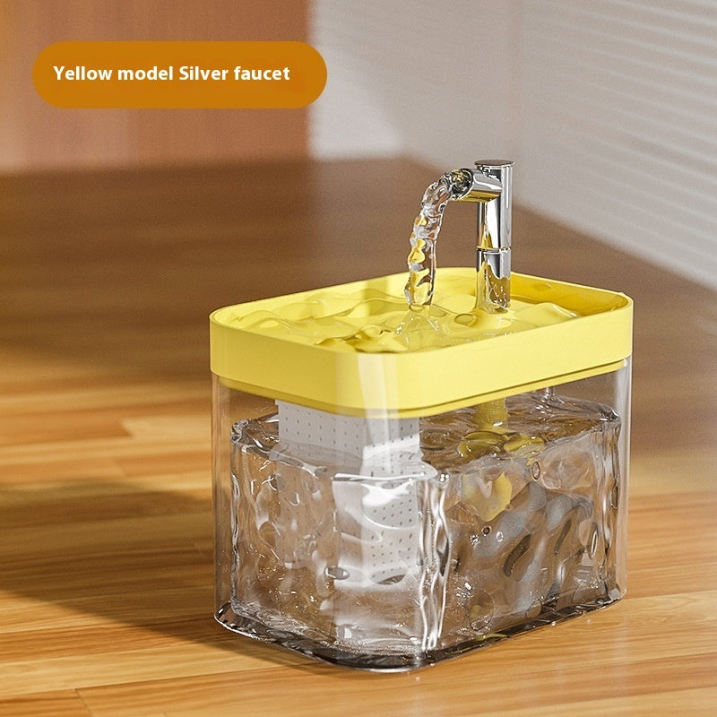 Automatic Cat Water Fountain with Circulation Flow
