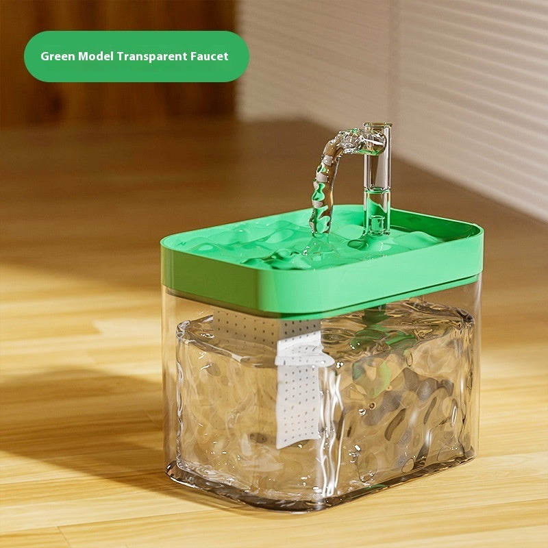Automatic Cat Water Fountain with Circulation Flow