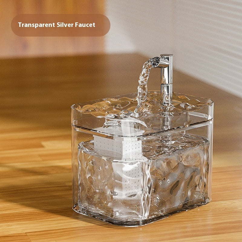 Automatic Cat Water Fountain with Circulation Flow