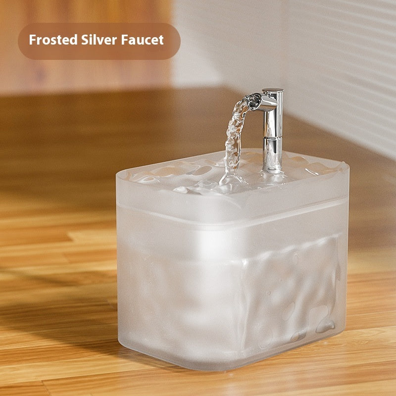Automatic Cat Water Fountain with Circulation Flow