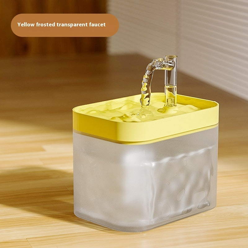 Automatic Cat Water Fountain with Circulation Flow